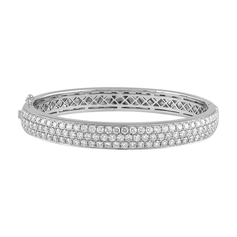 View Pave Diamond Bangle