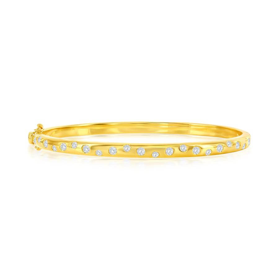 View Round Diamond Bangle