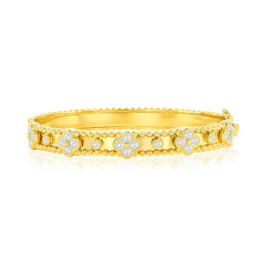 View Round Diamond Bangle