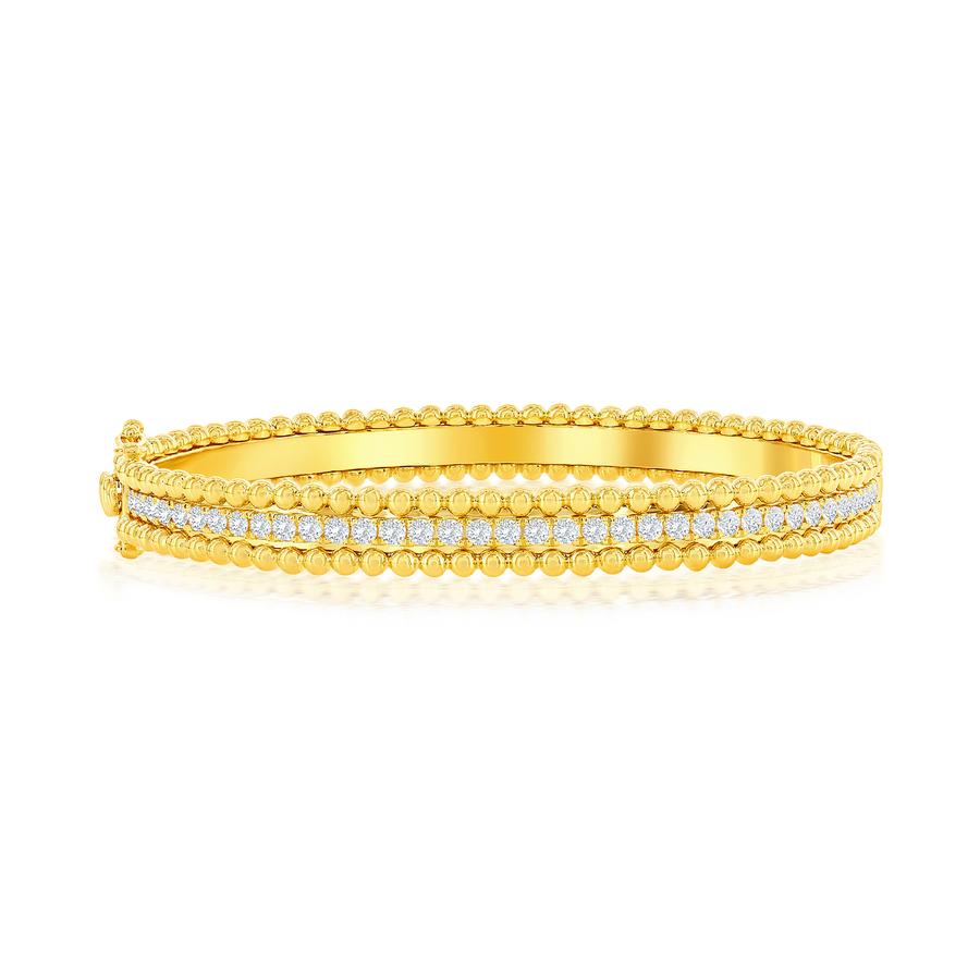 View Round Diamond Bangle