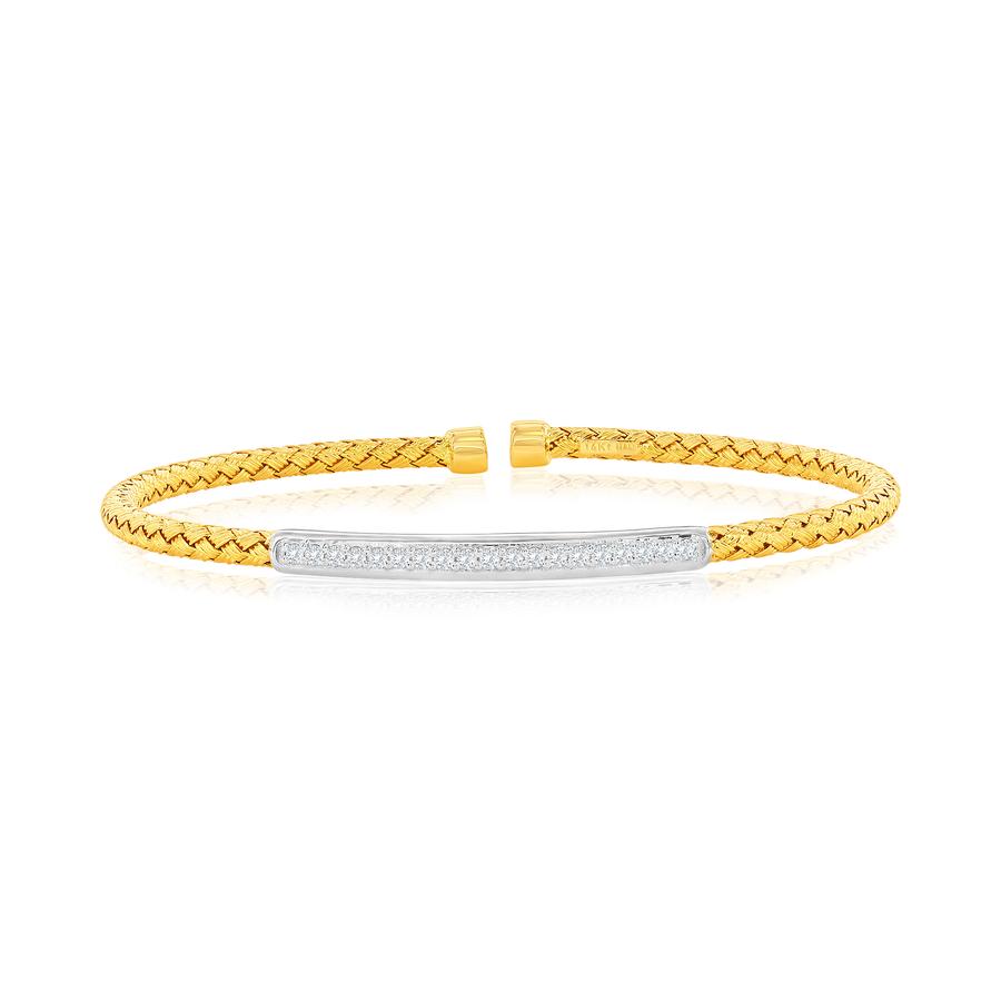 View Round Diamond Bangle