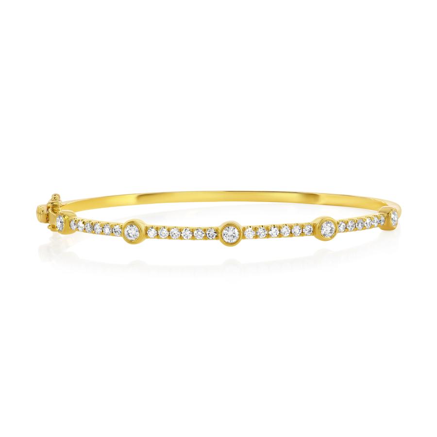 View Round Diamond Bangle