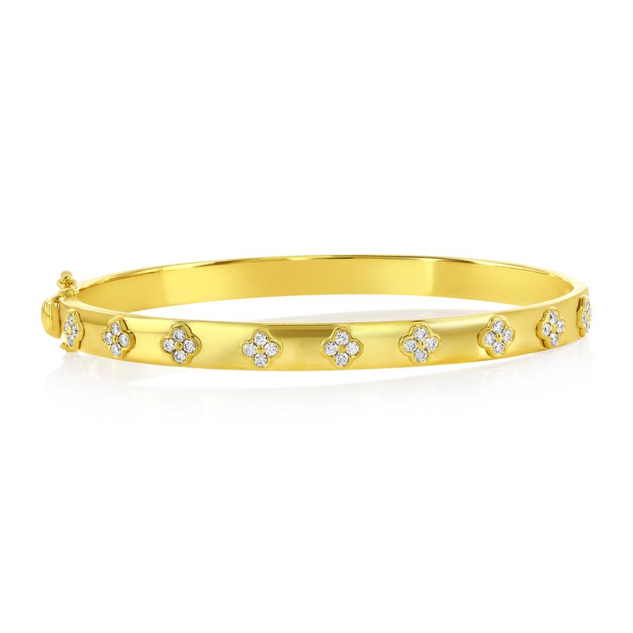 View Round Diamond Bangle