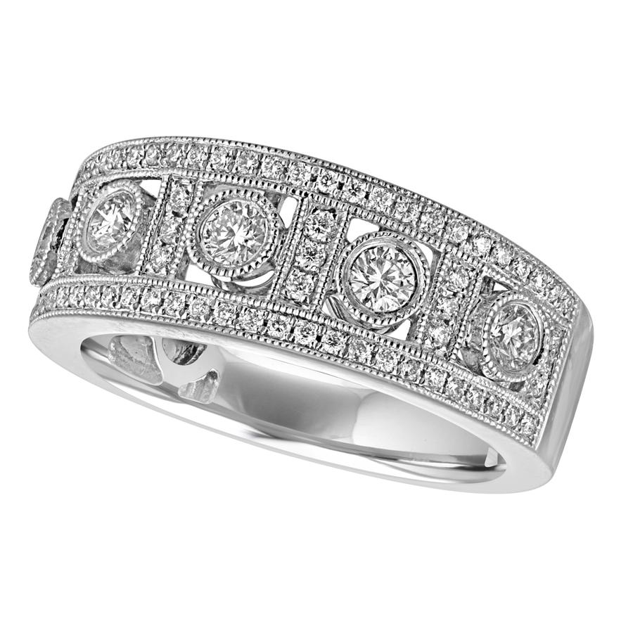 View Round Diamond Fashion Band