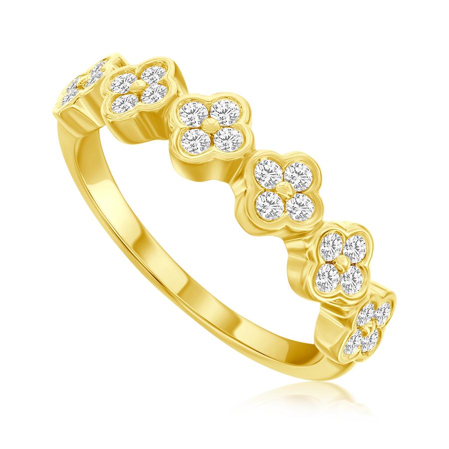 View Round Diamond Fashion Band