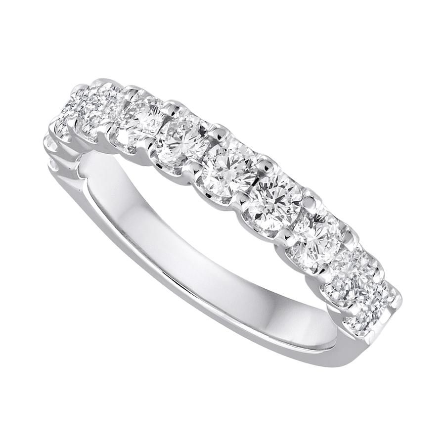 View Shared Prong Diamond 11 Stone Band