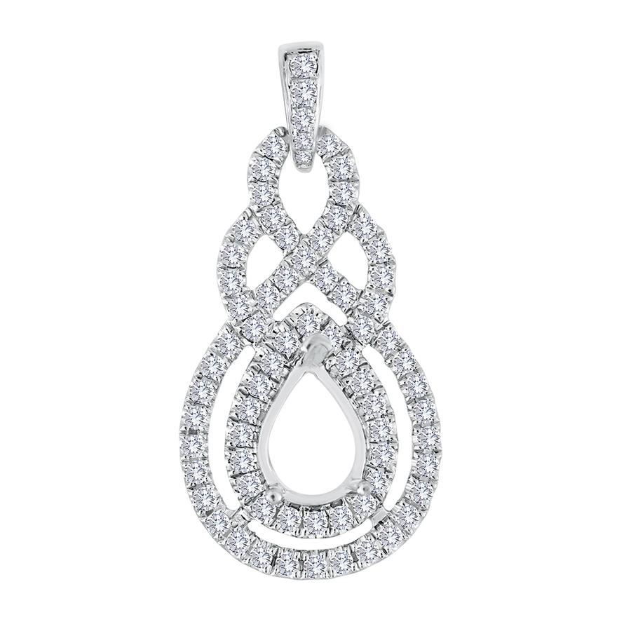 View Pear Shape Diamond Pendant