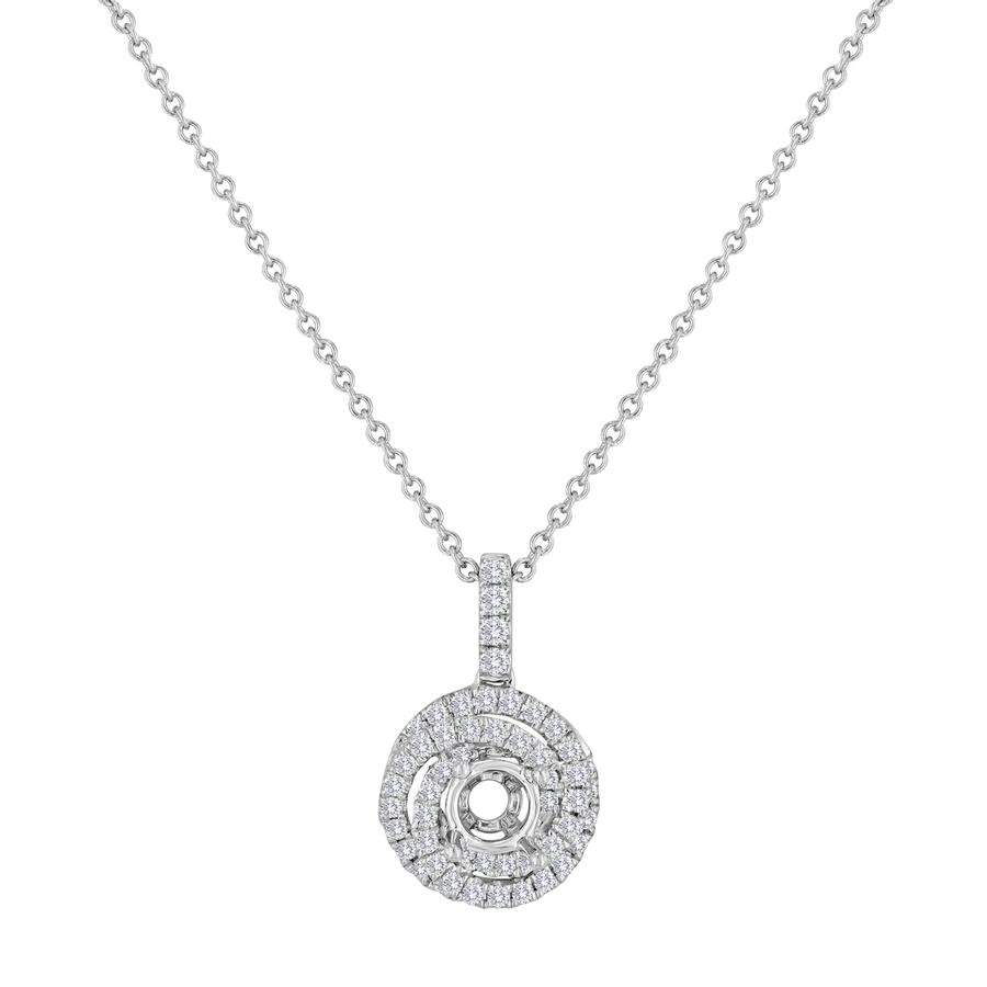 View Round Diamond Design Pendant